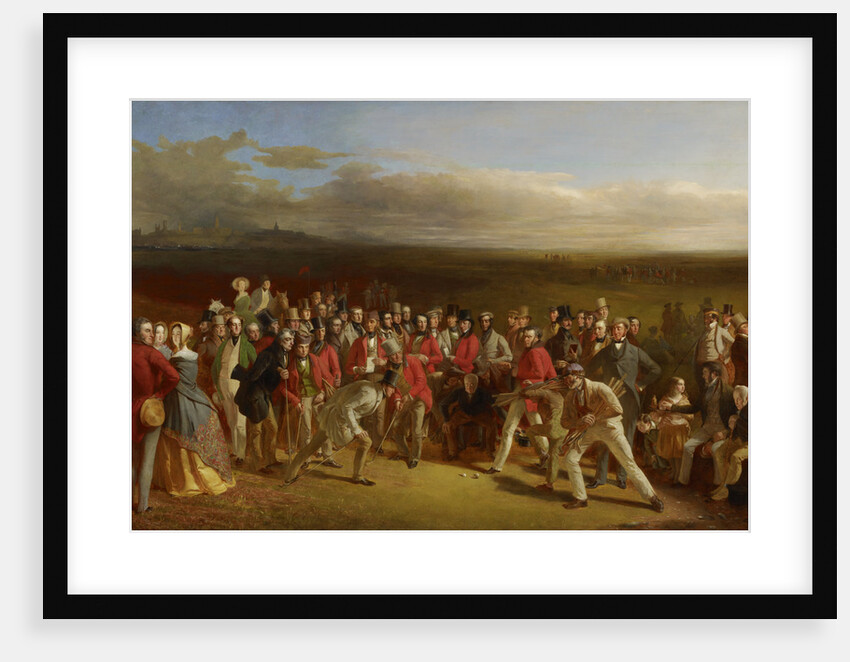 The Golfers by Charles Lees